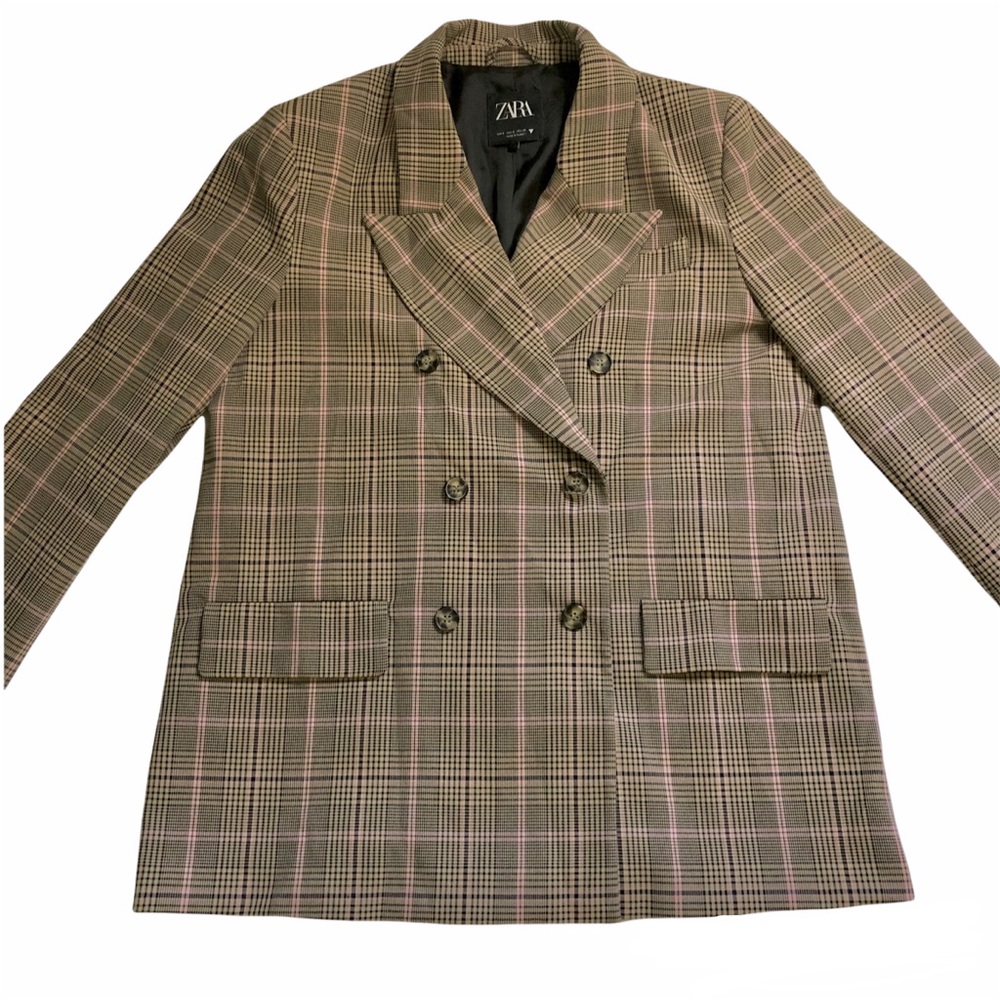 Plaid Blazer